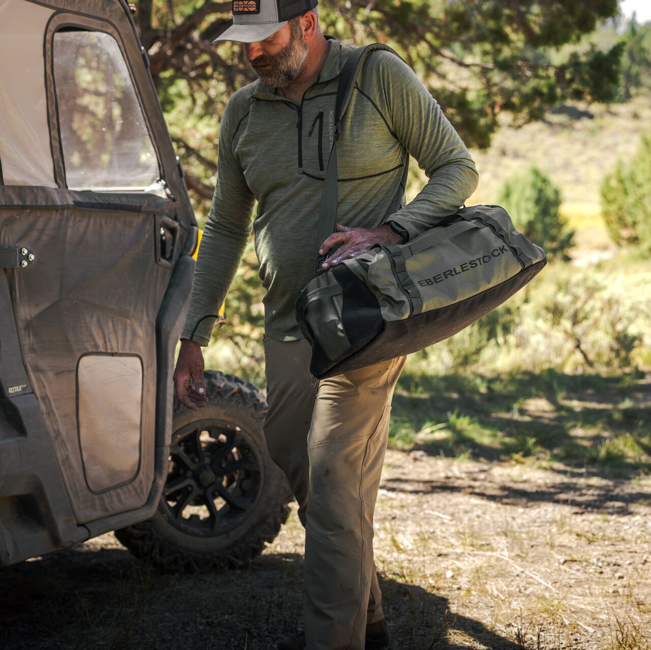 Eberlestock Hyllus Duffel - Ultra-Durable & Water Resistant w/ Internal & External Pockets